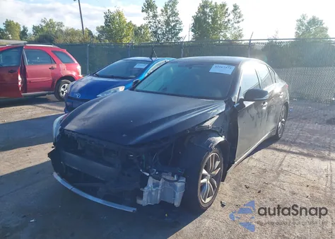 2017 Infiniti Q50 3.0T Premium z USA, uszkodzony, nr VIN JN1EV7AR0HM831552